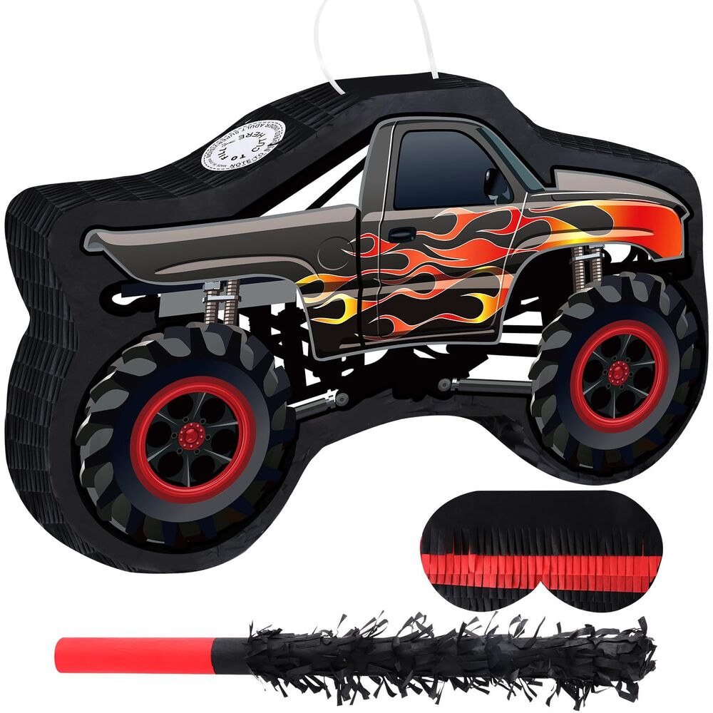Monster Truck Piñata, Party Game Decorations